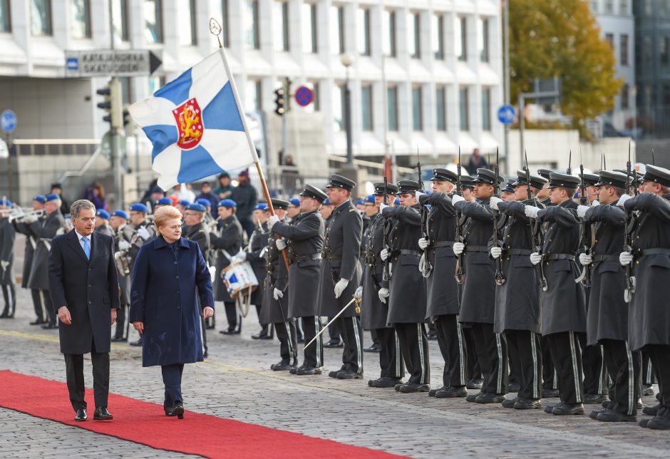 D. Grybauskaitė: Suomija susiduria su tokiomis pat grėsmėmis kaip Lietuva