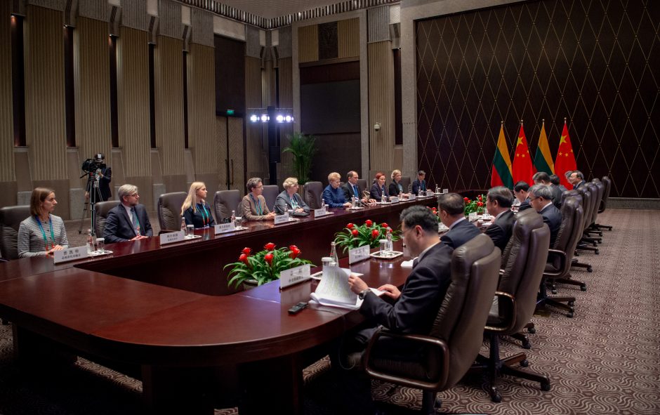 D. Grybauskaitė tikisi, kad susitikimas su Kinijos vadovu atvers rinkas Lietuvai