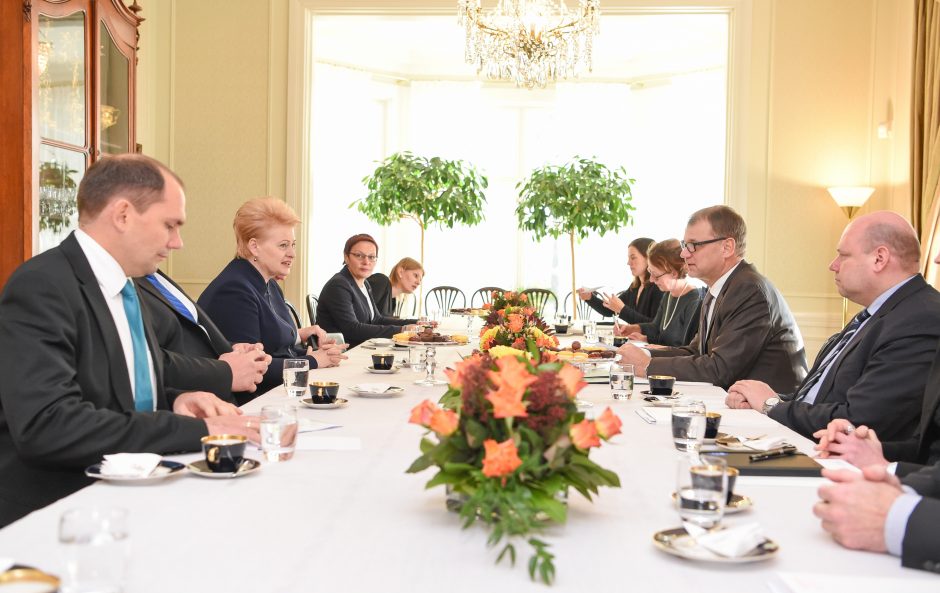 D. Grybauskaitė: Suomija susiduria su tokiomis pat grėsmėmis kaip Lietuva