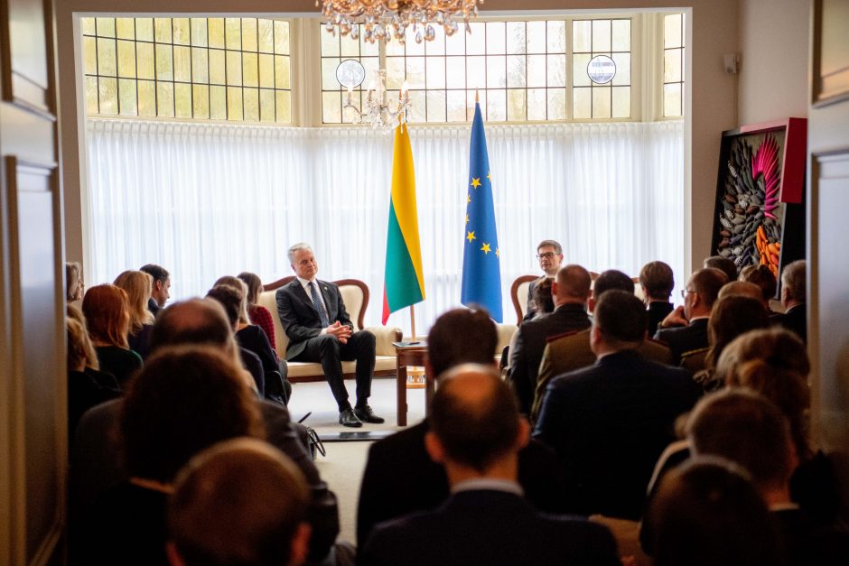 G. Nausėda Nyderlandų lietuviams: jūsų pagalba Ukrainai – indėlis į Lietuvos saugumą