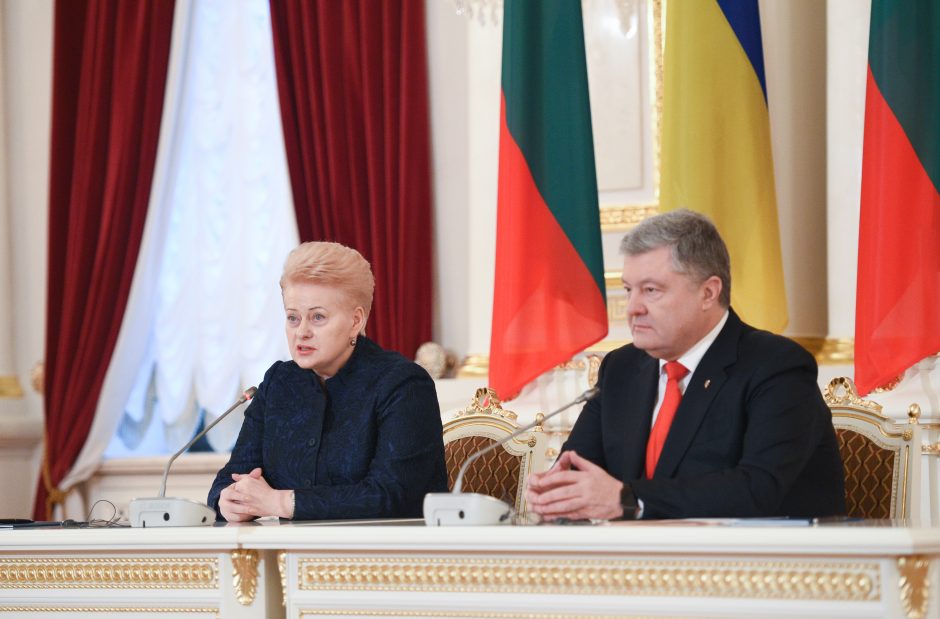 D. Grybauskaitė vieši Ukrainoje