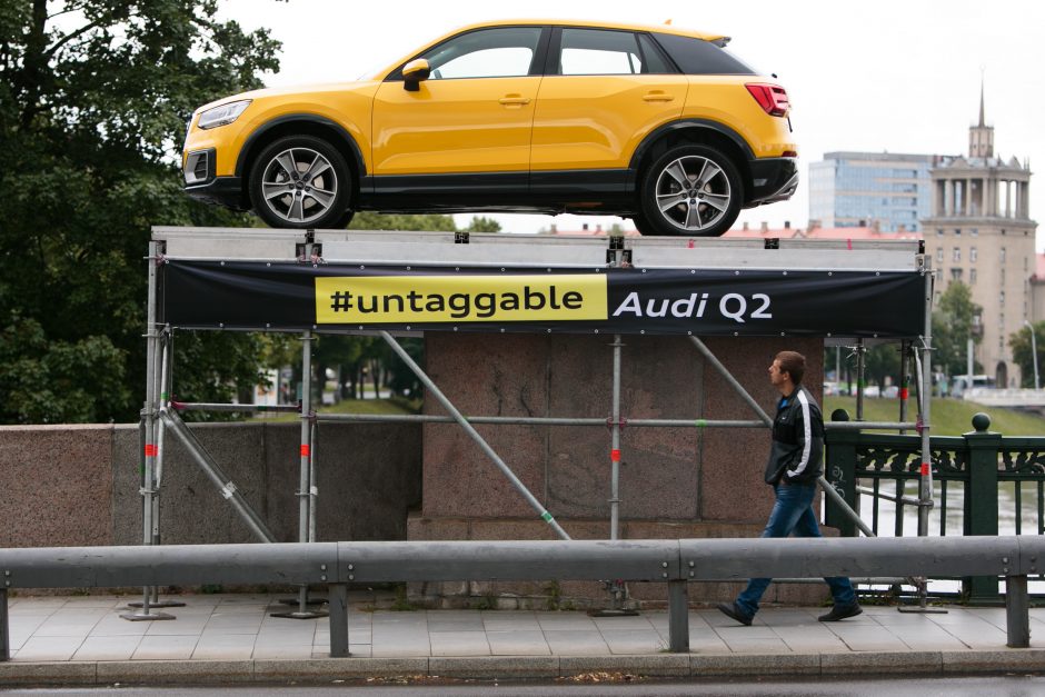 „Projektas“ ant Žaliojo tilto: reklamos kaina – tūkstantis eurų