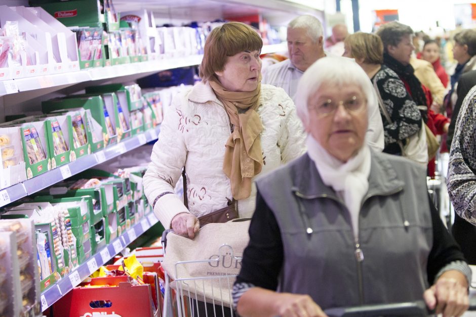 Mažmeninė prekyba padidėjo 6,6 proc. – iki 7,7 mlrd. eurų