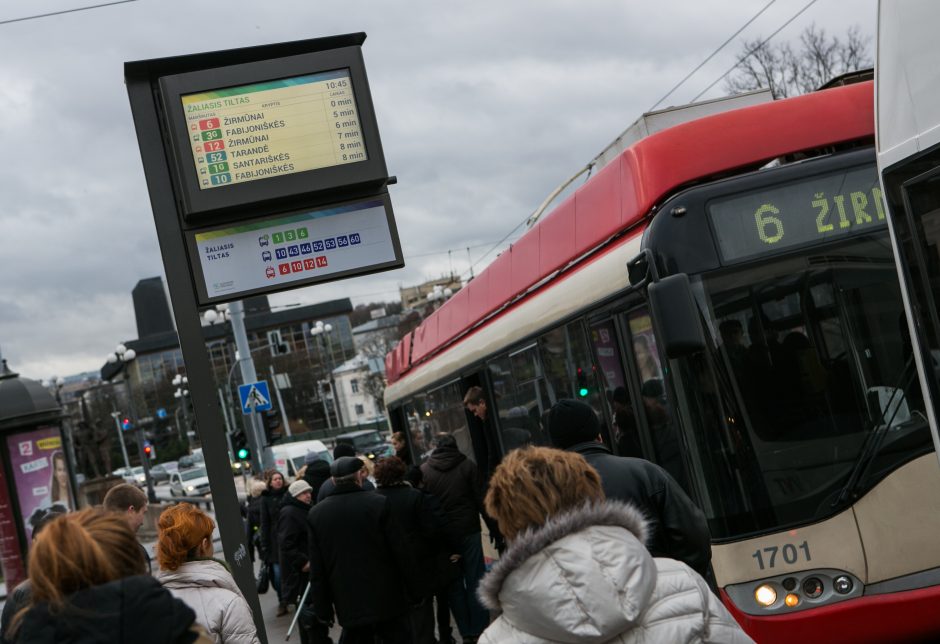 Nuo balandžio 1-osios – viešojo transporto tvarkaraščių pokyčiai