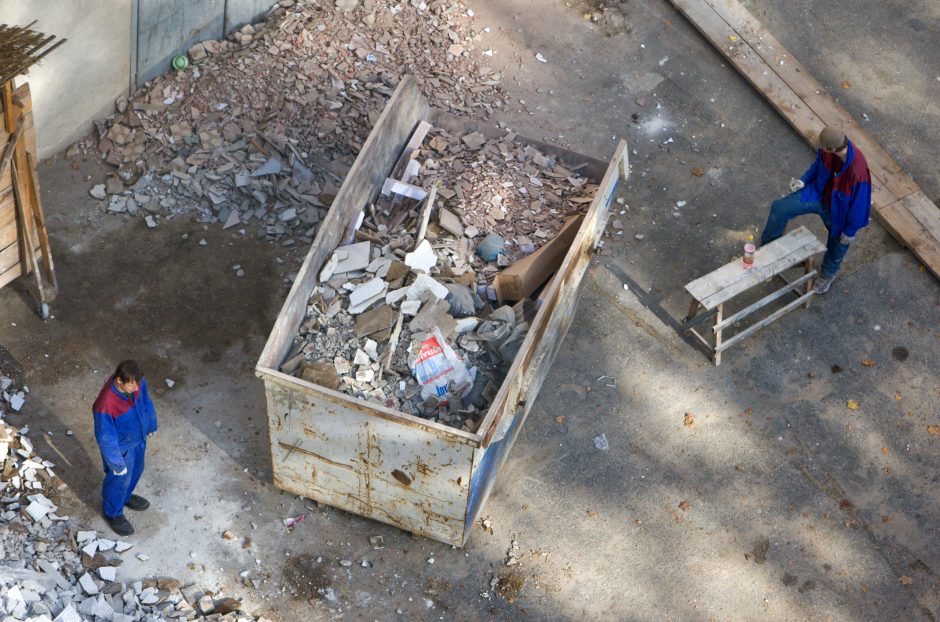 Griežtinamos statybinių atliekų laikymo sąlygos