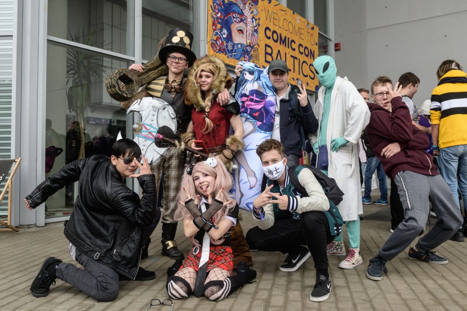 Prasidėjo „Comic Con Baltics“ – į sceną lipo garsių serialų žvaigždės