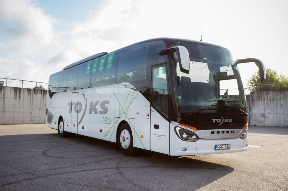 TOKS keičiasi: perka modernius autobusus, atnaujino prekės ženklą