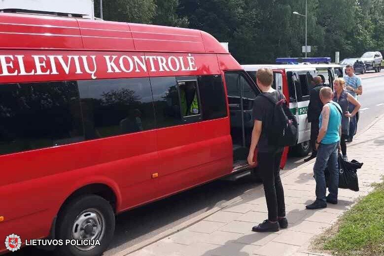 Į taborą važiuojantį viešąjį transportą akyliau stebės policija