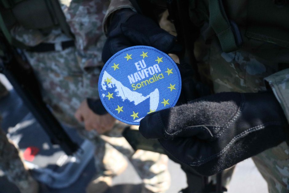 Lietuvos kariai išvyksta į ES karinę jūrų operaciją prie Somalio krantų
