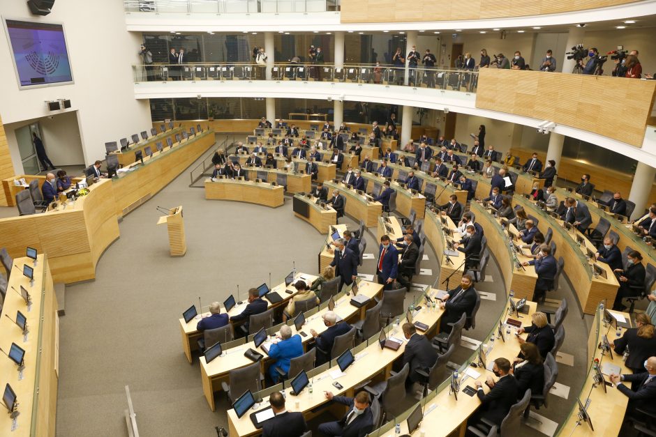 Seime – emocijos dėl KT teisėjų: minėjo korupcines bylas ir spaudimą parlamentarams