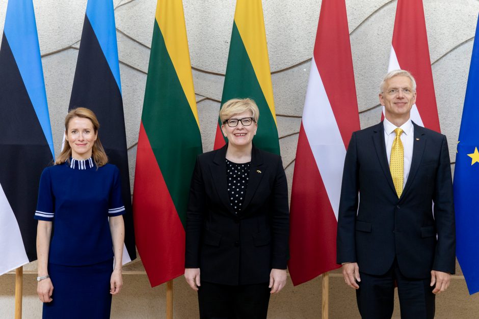 Baltijos šalių premjerai sutarė vieningai siekti NATO sprendimų dėl rytinio flango stiprinimo