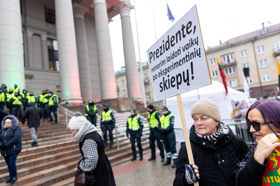 V. Landsbergis apie protestuotojus: nereikia jų vadinti žmonėmis – jie fašistai, „Jedinstvo“