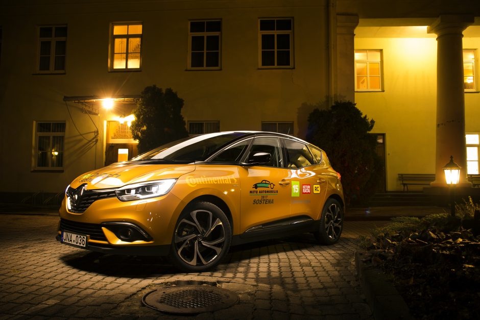 Lietuva pirmoji išvydo naująjį „Renault Scenic“