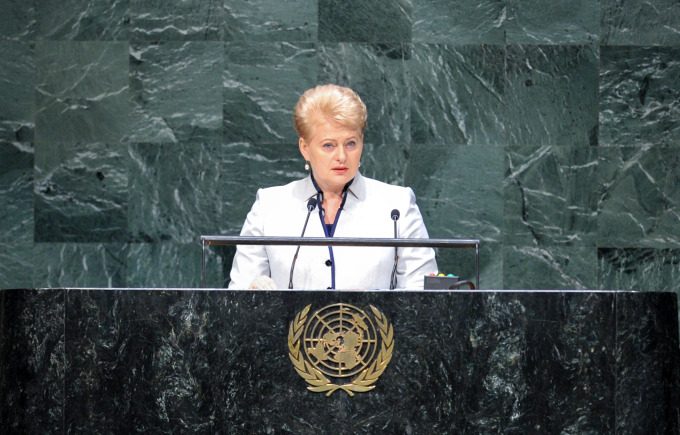 D. Grybauskaitė: Jungtinės Tautos nesusidoroja su laikmečio iššūkiais