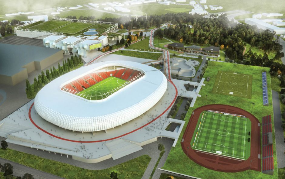 Prie Nacionalinio stadiono statybų nori prisidėti ir turkai