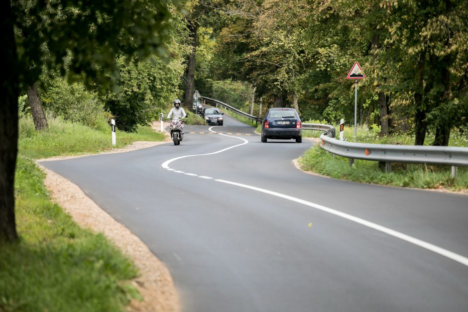 Link Žaliųjų ežerų – jau geresnis kelias