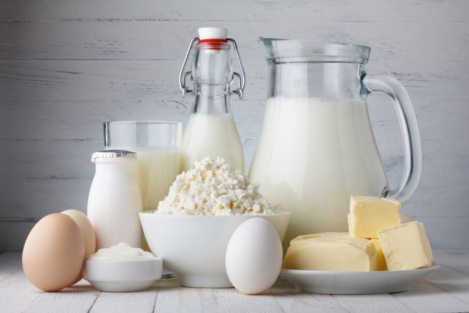 Dietologė: netoleruojantys laktozės neskuba atsisakyti pieno produktų