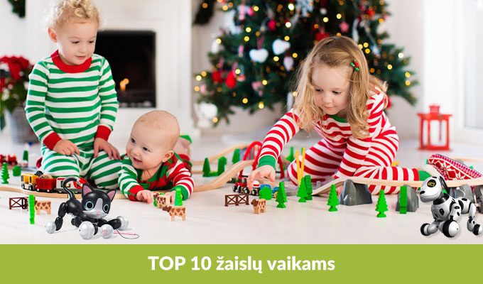 Kalėdinių dovanų vaikams TOP 10 