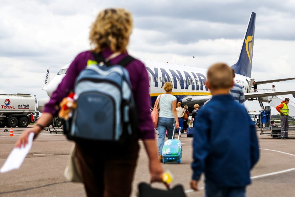 „Ryanair“ spaudžia dėl mažų mokesčių Vilniuje