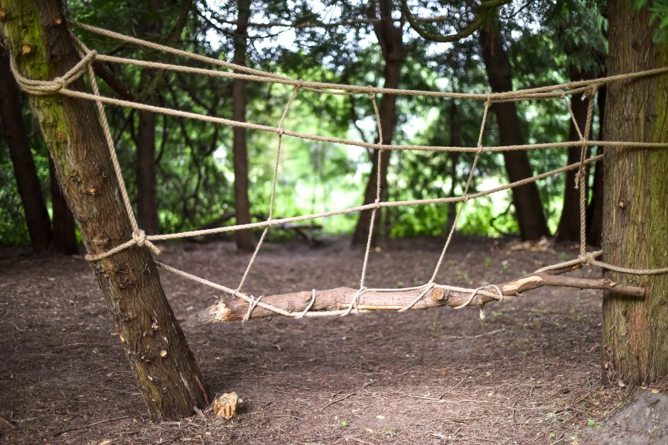 Darželis, kuriame vaikai nuolat stovyklauja