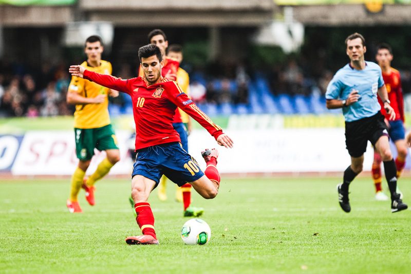 Europos U-19 futbolo čempionatas: Lietuva - Ispanija