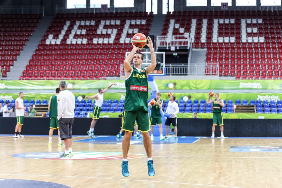 Lietuvos krepšininkai Slovėnijoje sieks naujos viršūnės