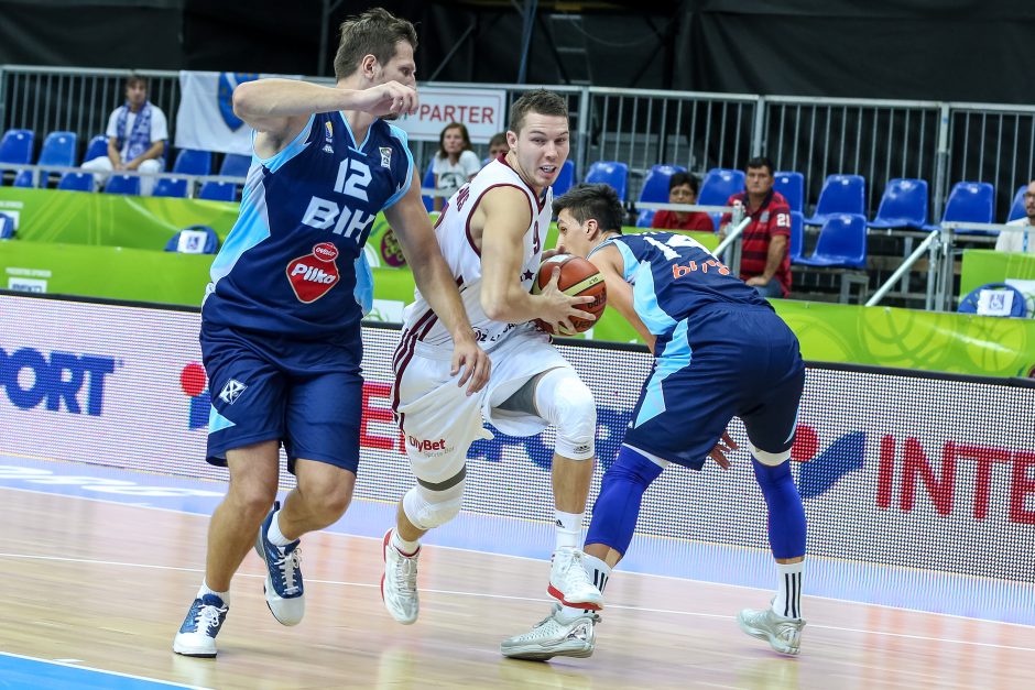 Eurobasket: Latvija - BIH