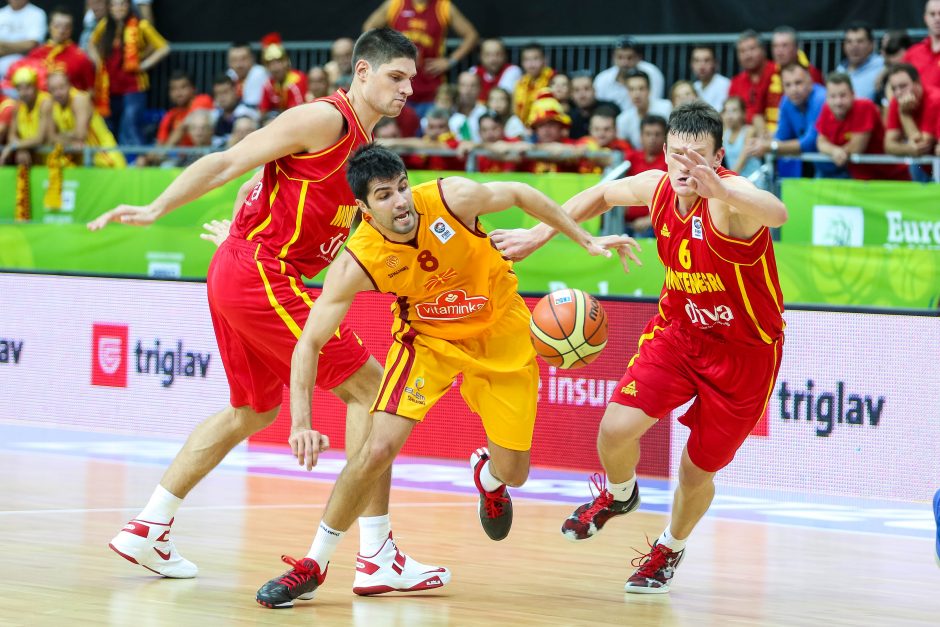 Eurobasket: Makedonija - Montenegro