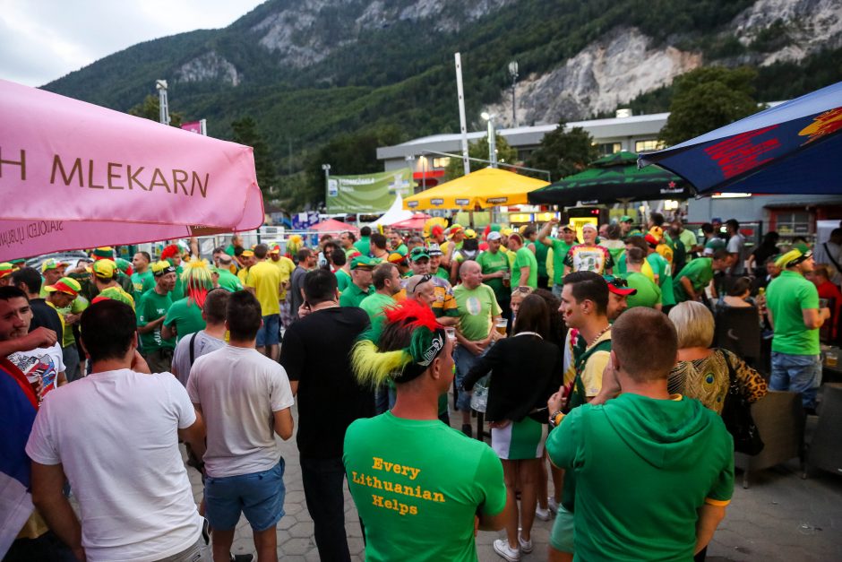 Eurobasket: Lietuva - Serbija