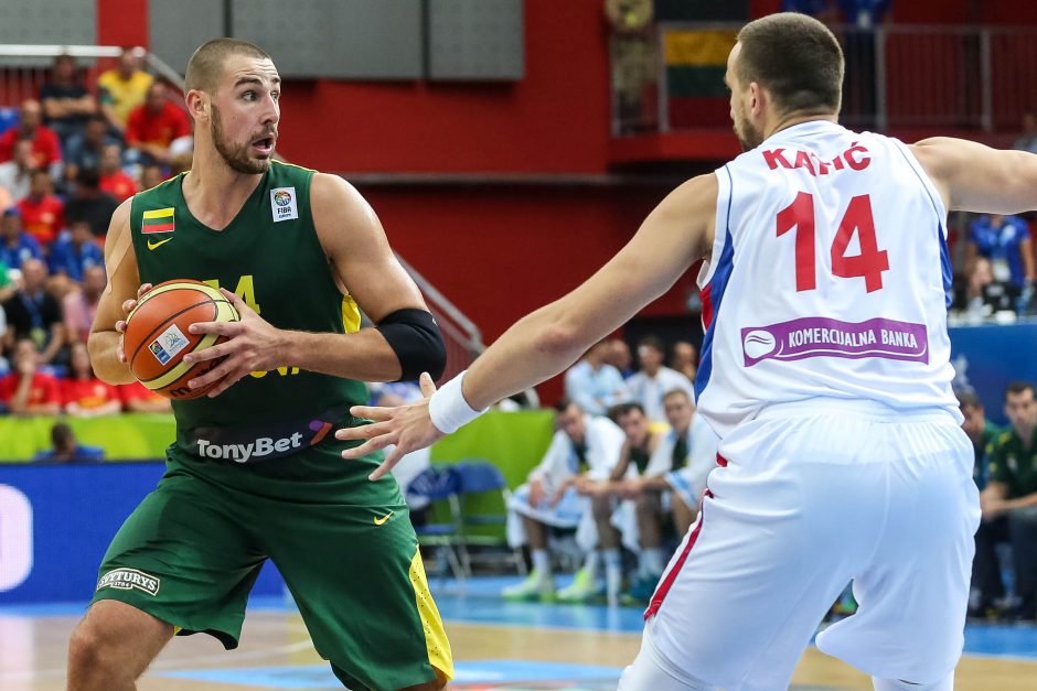 Eurobasket: Lietuva - Serbija