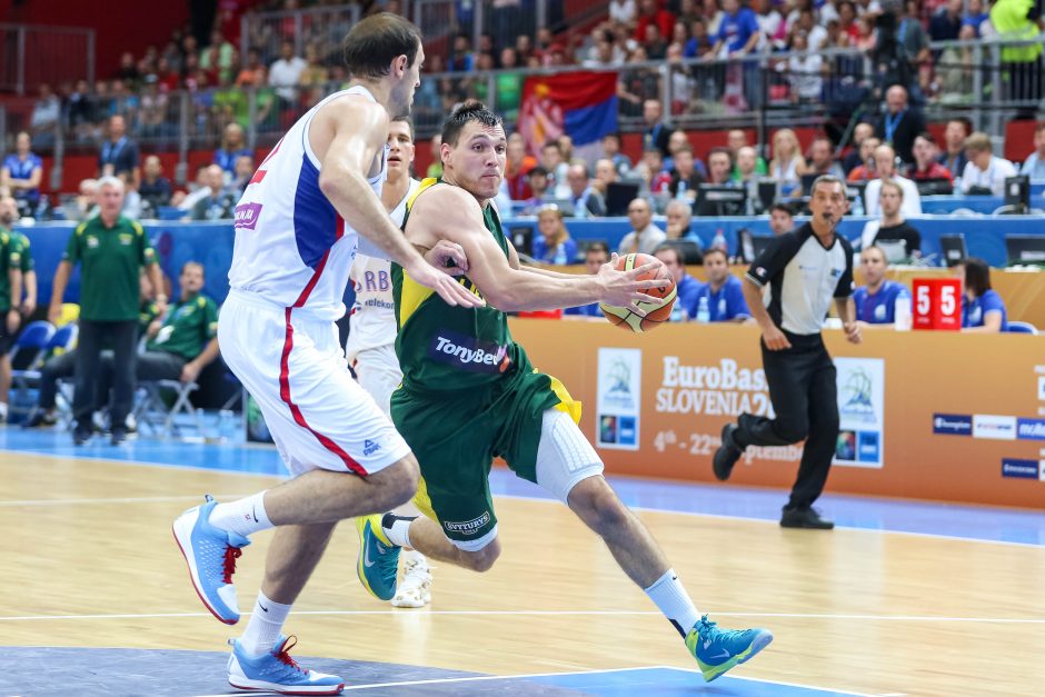 Eurobasket: Lietuva - Serbija