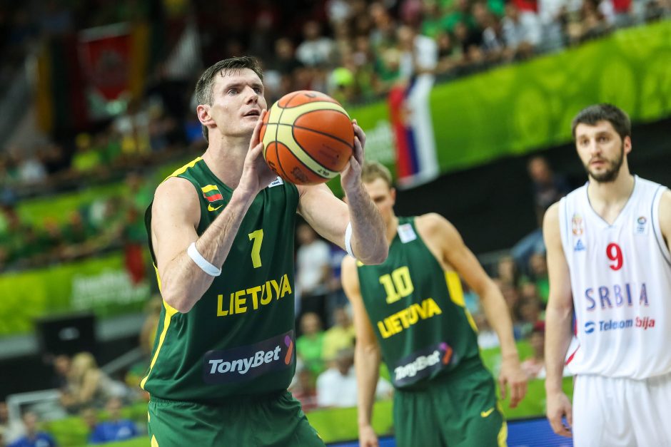 Eurobasket: Lietuva - Serbija