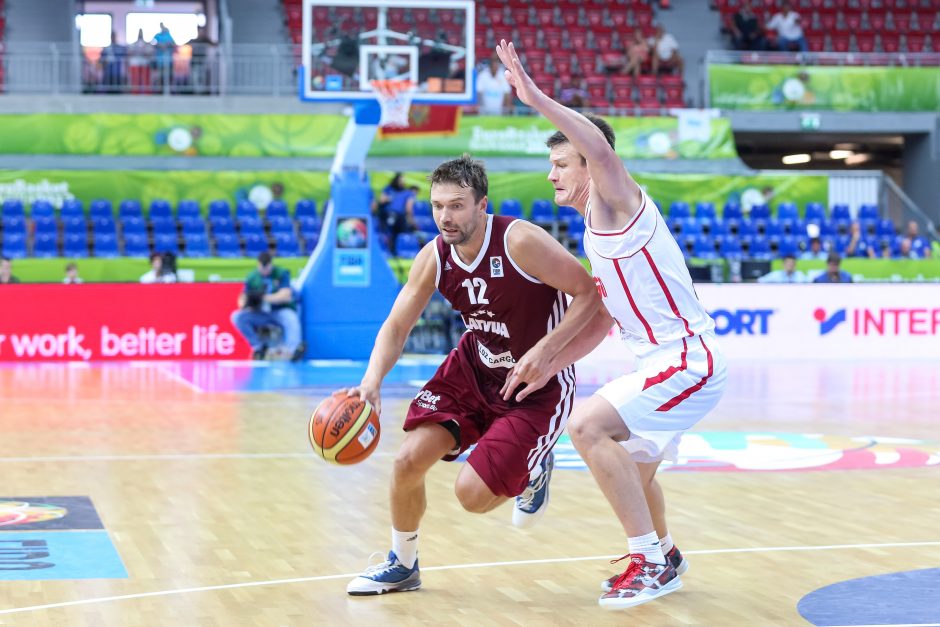 Eurobasket: Latvija - Montenegro