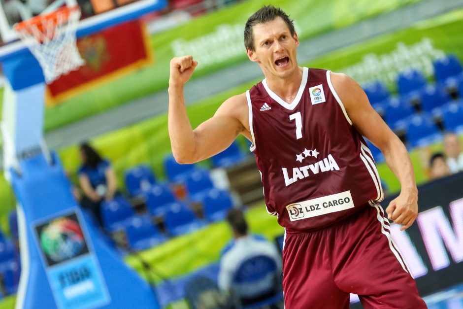 Eurobasket: Latvija - Montenegro