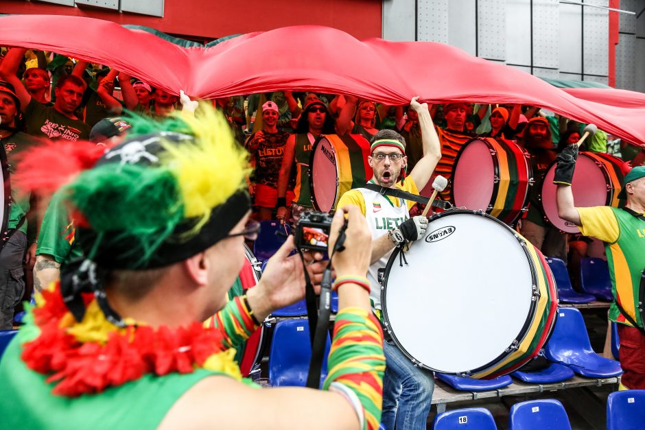 Eurobasket: Lietuva - Latvija