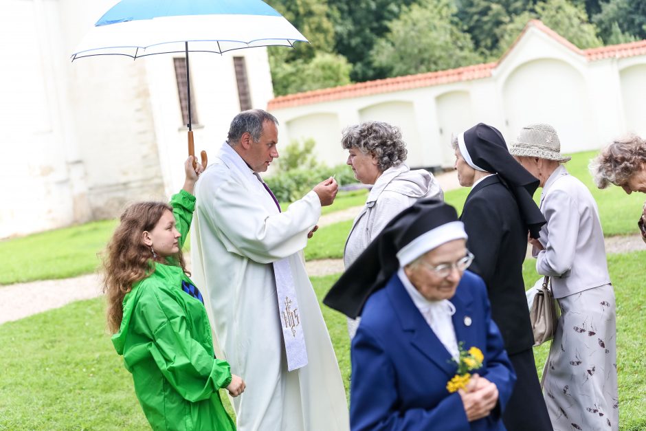 Žolinių šv. mišios Pažaislio vienuolyne