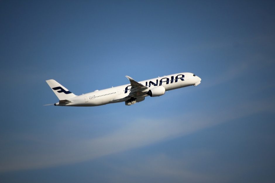 „Finnair“ laikinai nutraukia 90 procentų skrydžių