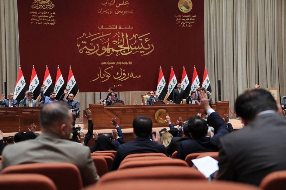 Irako parlamentas trečiąkart nesugebėjo išrinkti prezidento
