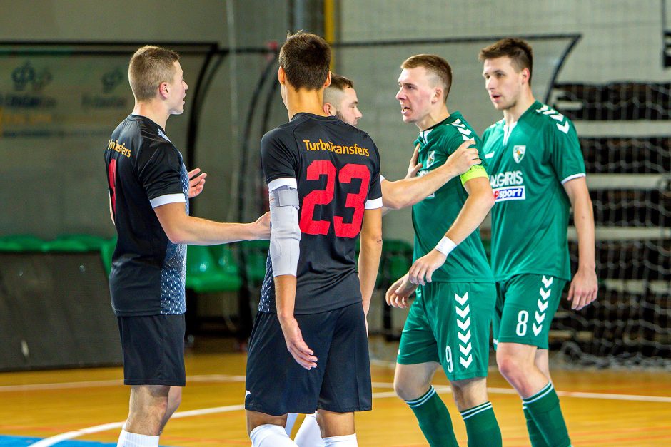 „Kauno Žalgiris“ – „Turbotransfers“ 4:2 | Futsalo A lyga