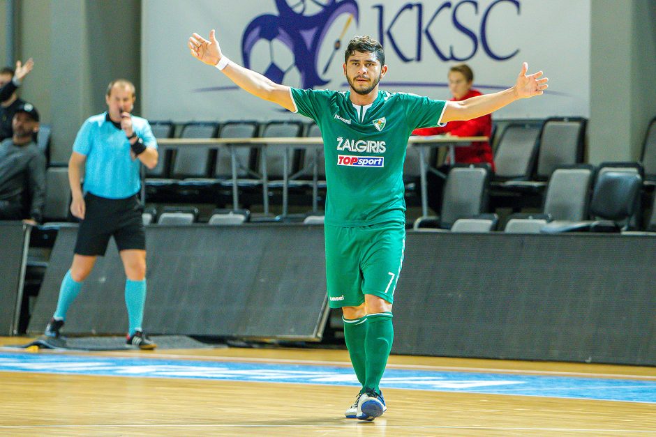 „Kauno Žalgiris“ – „Turbotransfers“ 4:2 | Futsalo A lyga