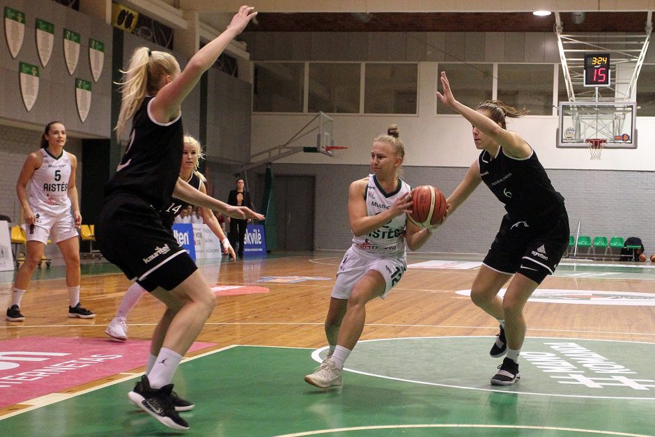 Moterų lyga: „Aistės-LSMU“ – „Tallinna Ulikool“ 75:63