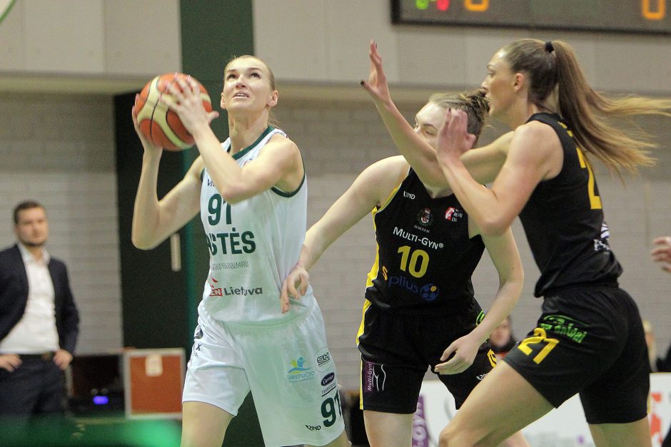 Moterų lyga: „Aistės-LSMU“ – „Šiauliai-Uni.“ 77:58