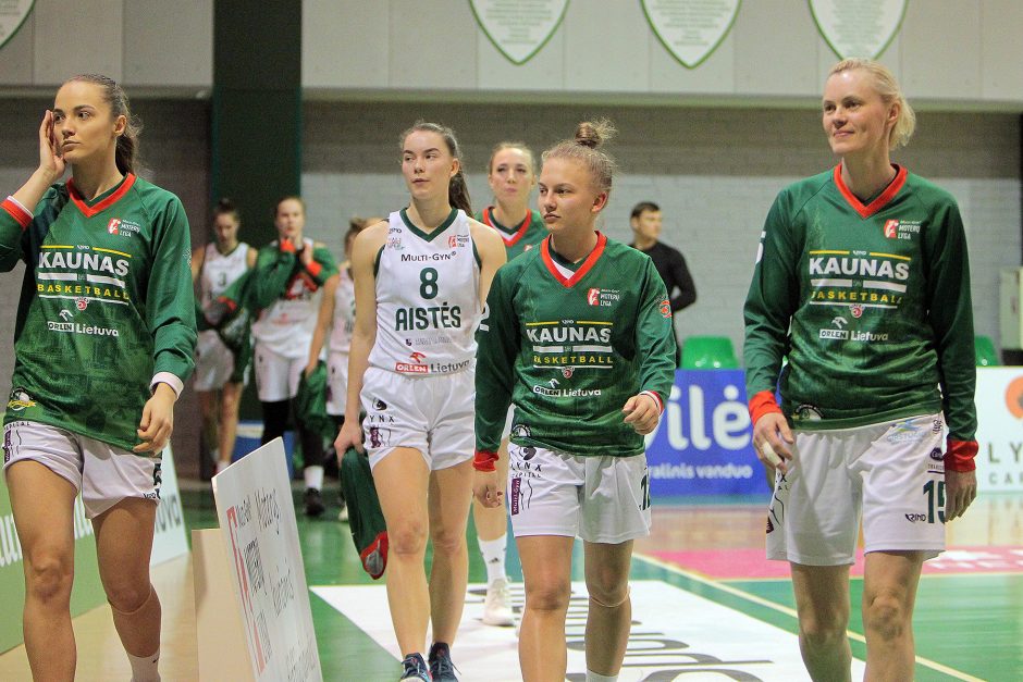 Moterų lyga: „Aistės-LSMU“ – „Šiauliai-Uni.“ 77:58