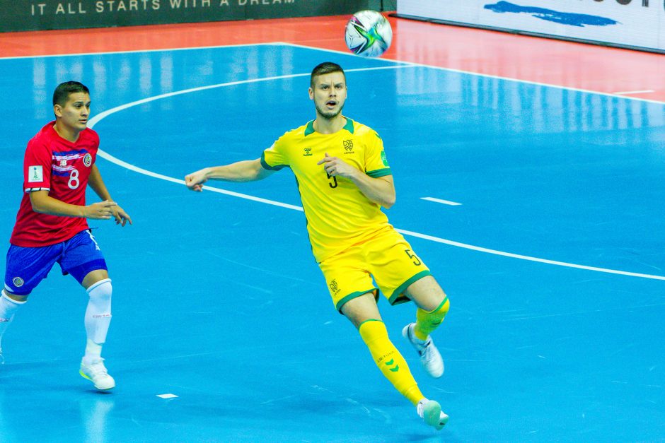 Kosta Rika – Lietuva 6:2 | Futsalo PČ