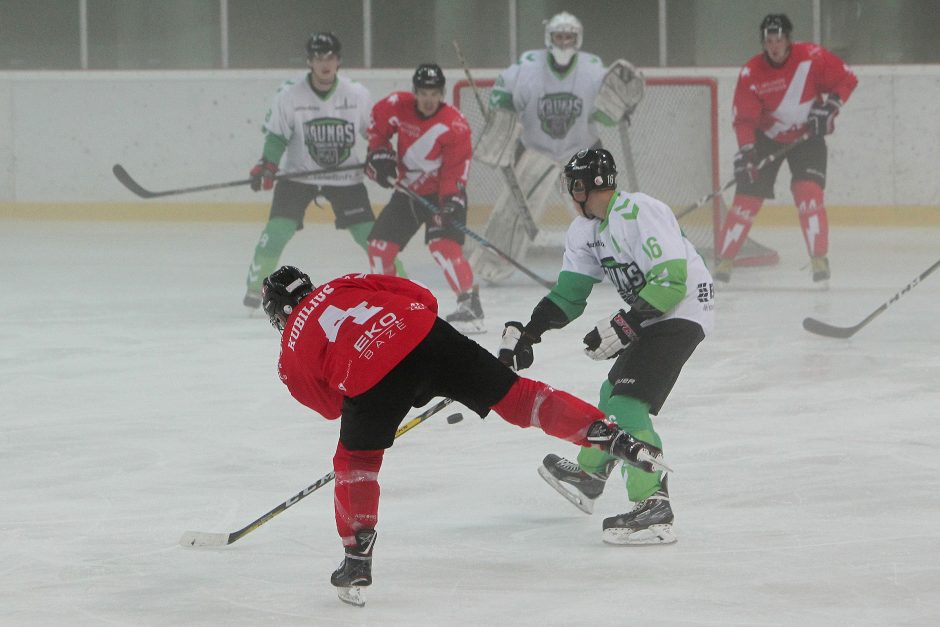 „Kaunas Hockey“ ledo ritulininkai nusileido čempionams