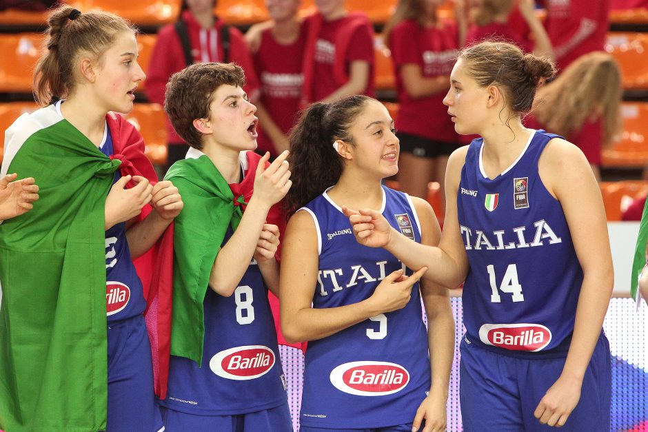 Merginų U16 Eurobasket apdovanojimai