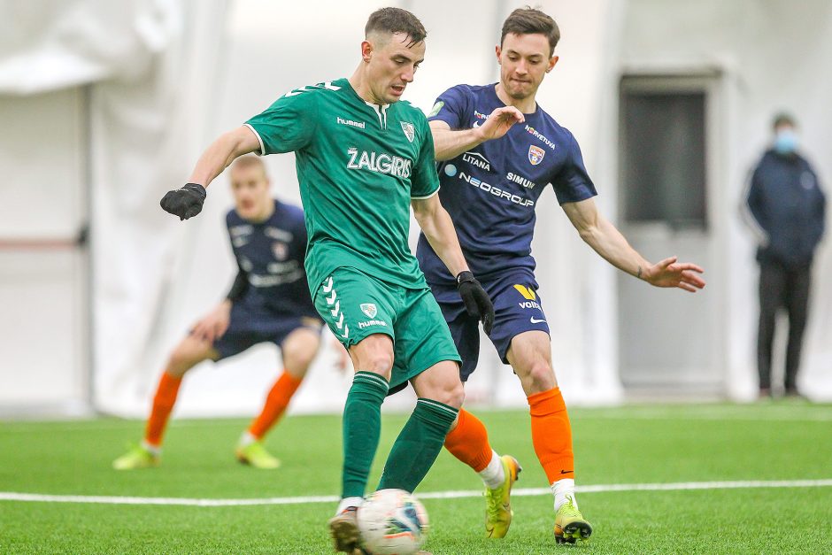 Futbolo kontrolinės: „K. Žalgiris“ – „Banga“ 10:2