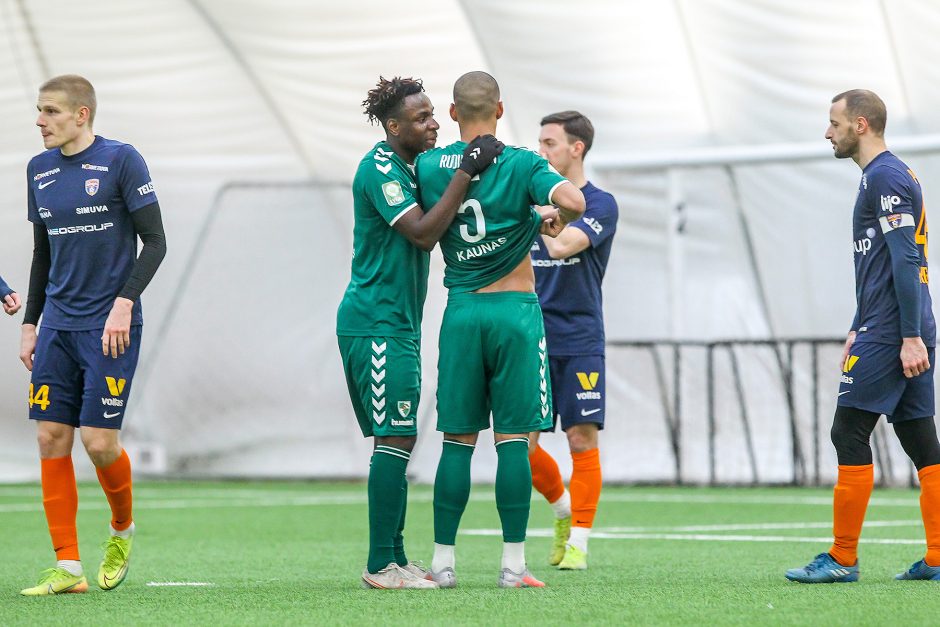 Futbolo kontrolinės: „K. Žalgiris“ – „Banga“ 10:2