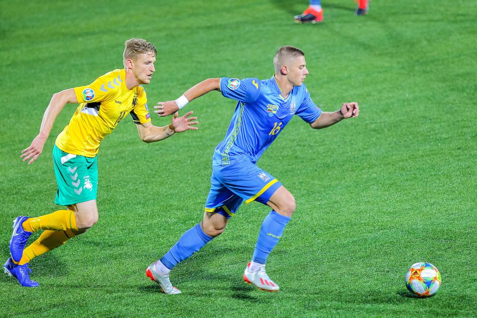 EURO 2020 atranka: Lietuva – Ukraina 0:3