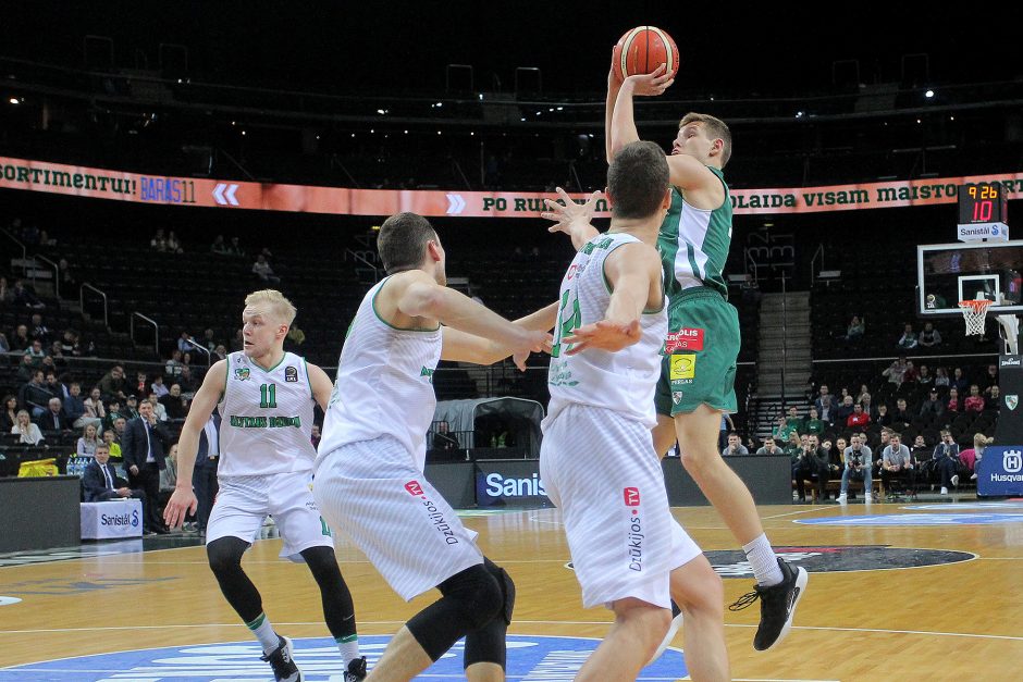 „Žalgiris“ LKL ketvirtfinalio seriją pradėjo pergale